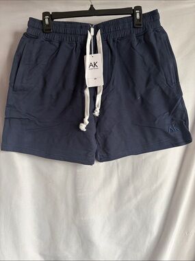 Arjen Kroos AK Men's Navy Athletic Drawstring Shorts